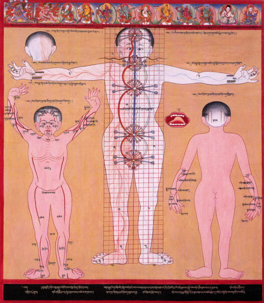 Chakras and energy channels